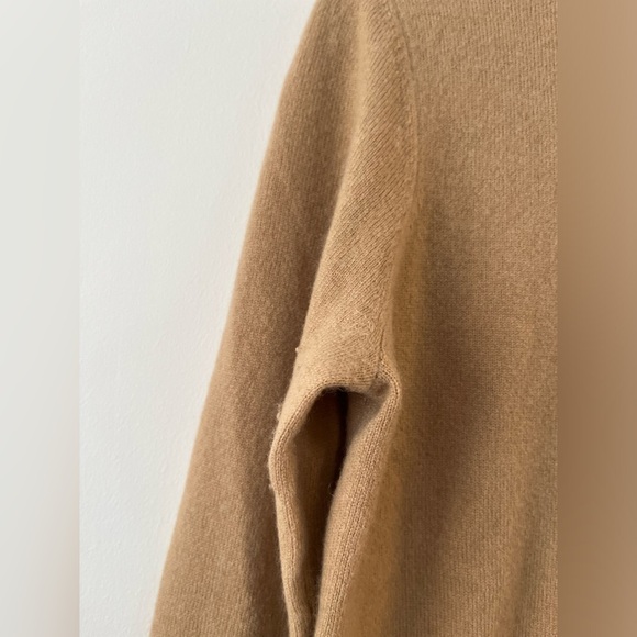 Sutton Studio Cashmere Only at Bloomingdale’s Vintage Tan Sweater Cardigan - Picture 5 of 7